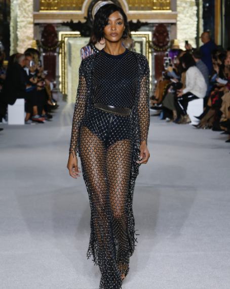 All Of Our Favorite Black Models Hit The Runway At Balmain’s Spring 2018 Show

